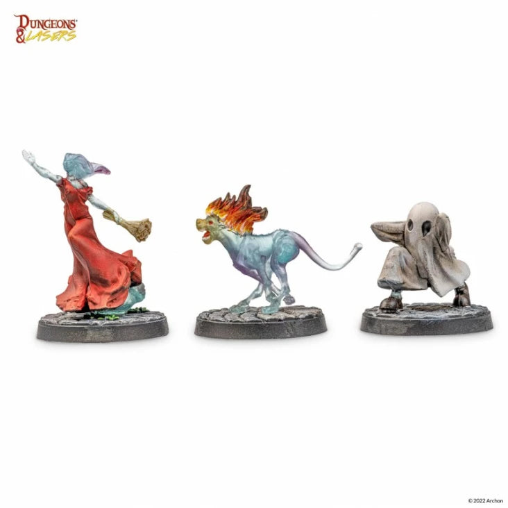 Dungeons & Lasers Miniatures Ghosts Miniature Pack