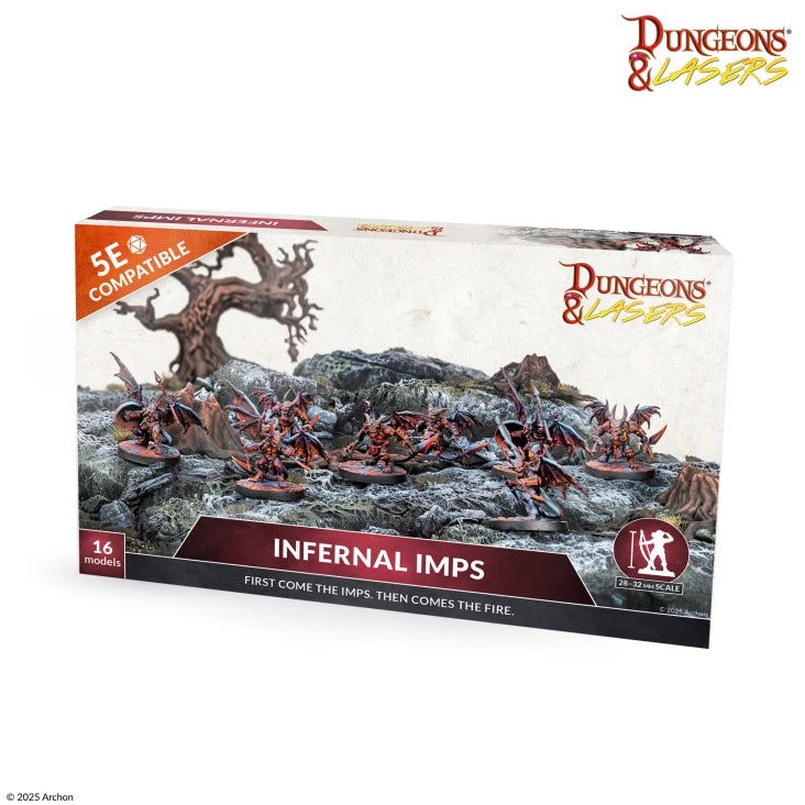 Dungeons & Lasers Miniatures Infernal Imps