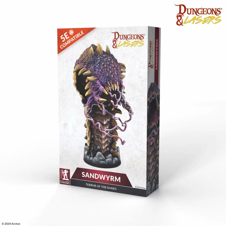 Dungeons & Lasers Miniatures Sandwyrm