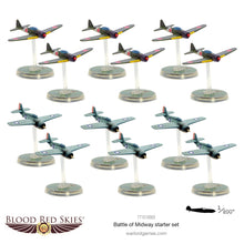 Load image into Gallery viewer, Blood Red Skies Battle Of Midway Starter Set