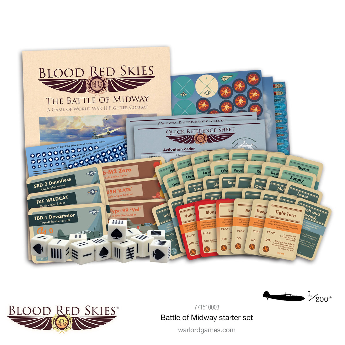 Blood Red Skies Battle Of Midway Starter Set