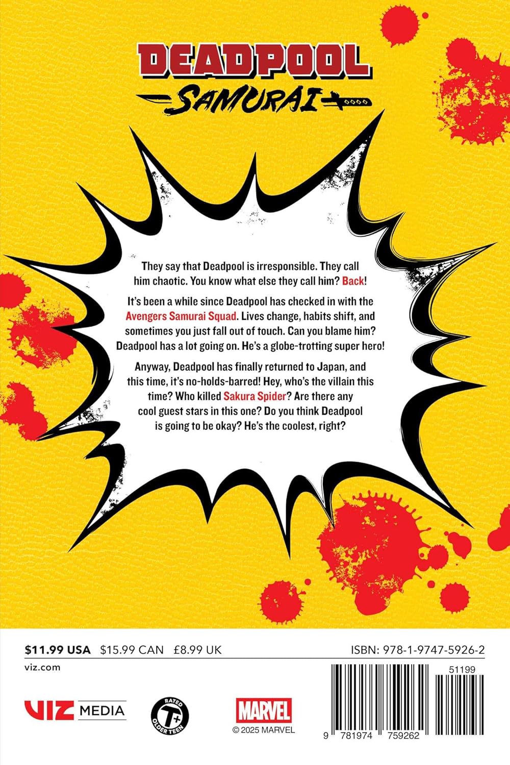 Deadpool Samurai Volume 3