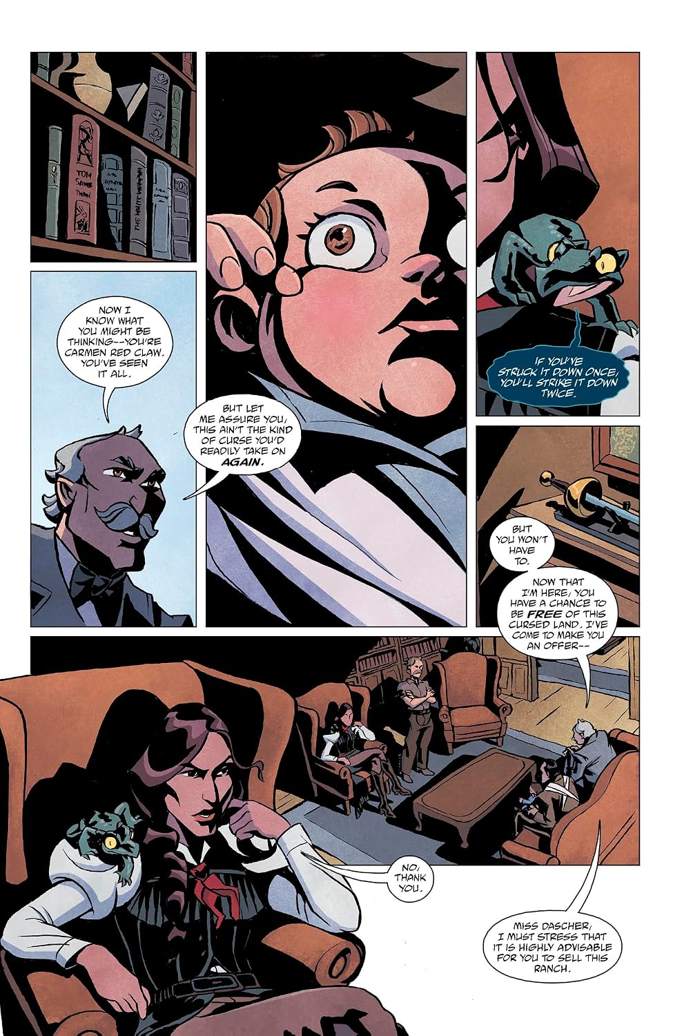 Carmen Red Claw: Belly of the Beast Hardcover