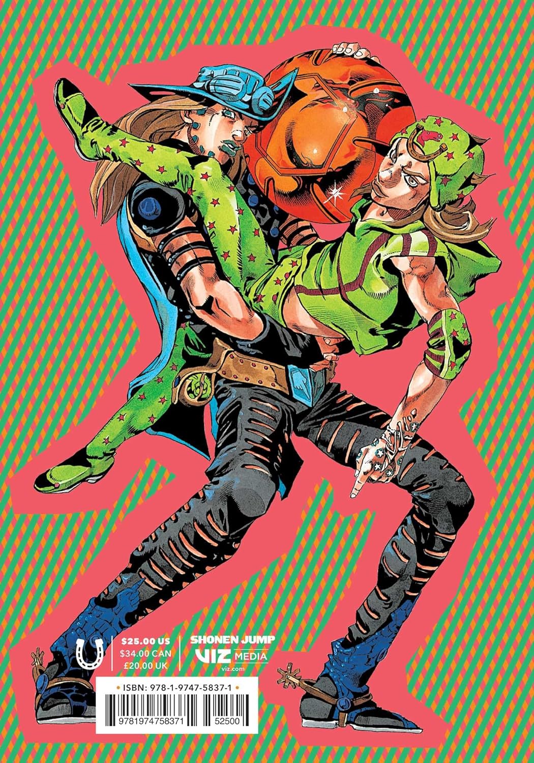 Jojo's Bizarre Adventure Steel Ball Run Part 7 Volume 3