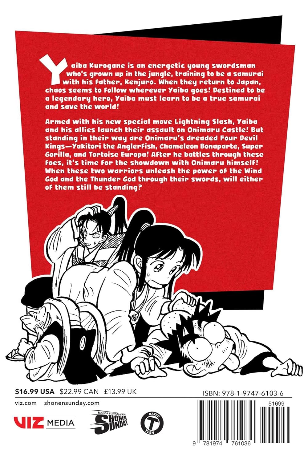 Yaiba Samurai Legend Volume 3
