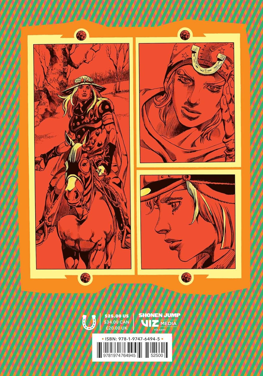 Jojo's Bizarre Adventure Steel Ball Run Part 7 Volume 8