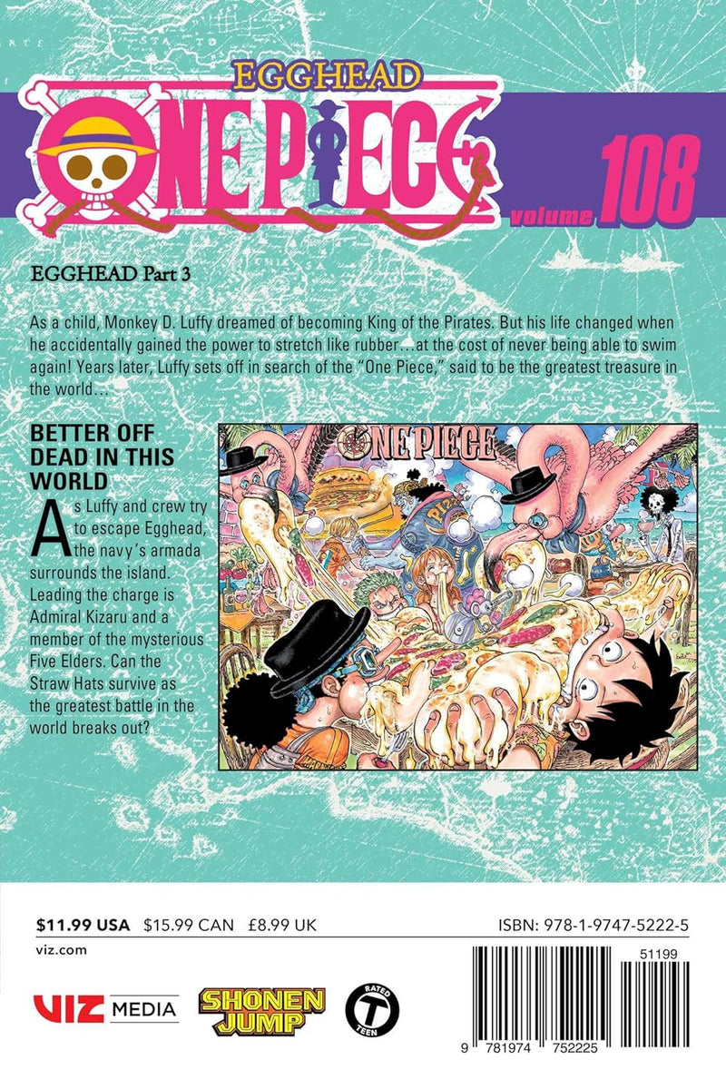 One Piece Volume 108 – Travelling Man UK