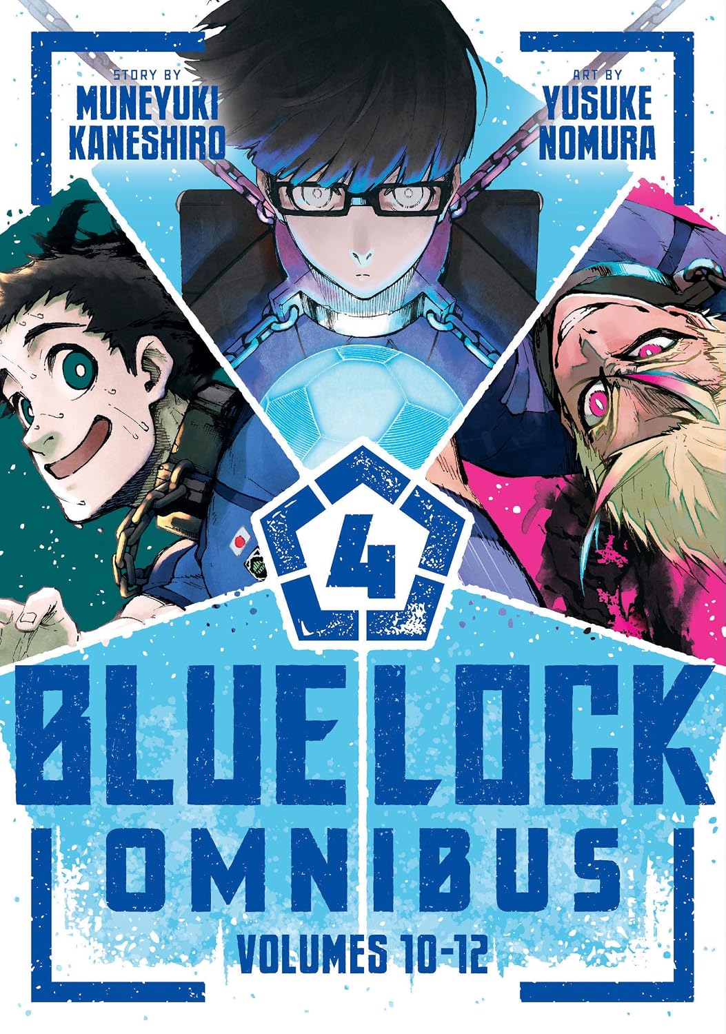 Blue Lock Omnibus Volume 4 (10-12)