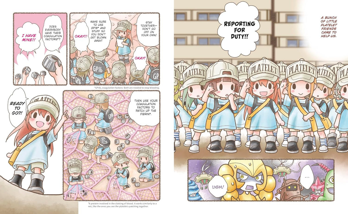 Cells At Work! Picture Book Volume 1