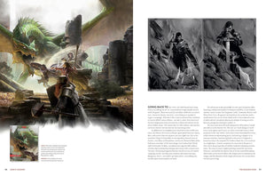The Art of Fifth Edition Dungeons & Dragons: Lore & Legends {B-Grade}
