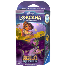 Load image into Gallery viewer, Disney Lorcana TCG: Ursula's Return Mirabel & Bruno (Amber / Amethyst) Starter Deck