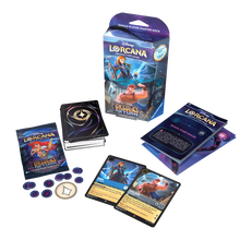 Load image into Gallery viewer, Disney Lorcana TCG: Ursula&#39;s Return Anna &amp; Hercules (Sapphire / Steel) Starter Deck