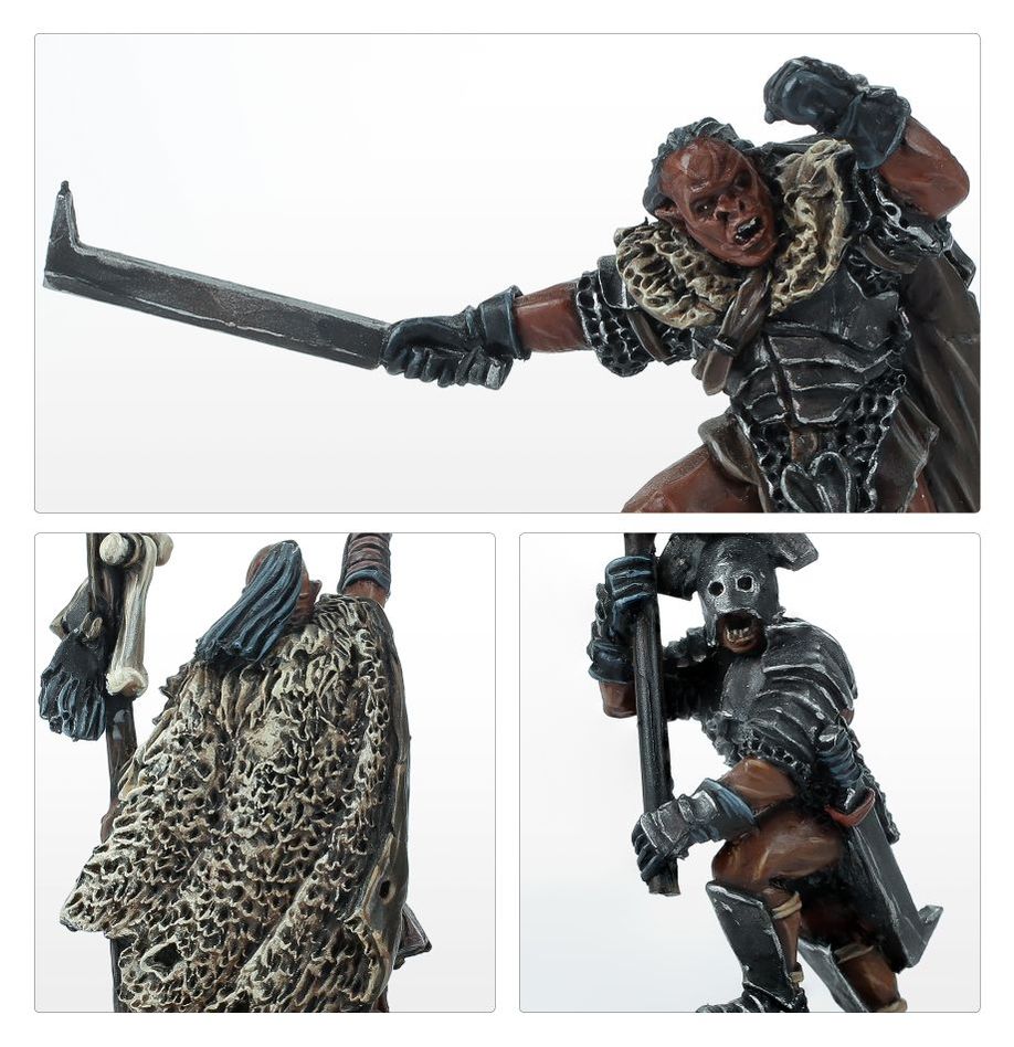 The Lord Of The Rings Fighting Uruk-Hai Warrior Command Pack