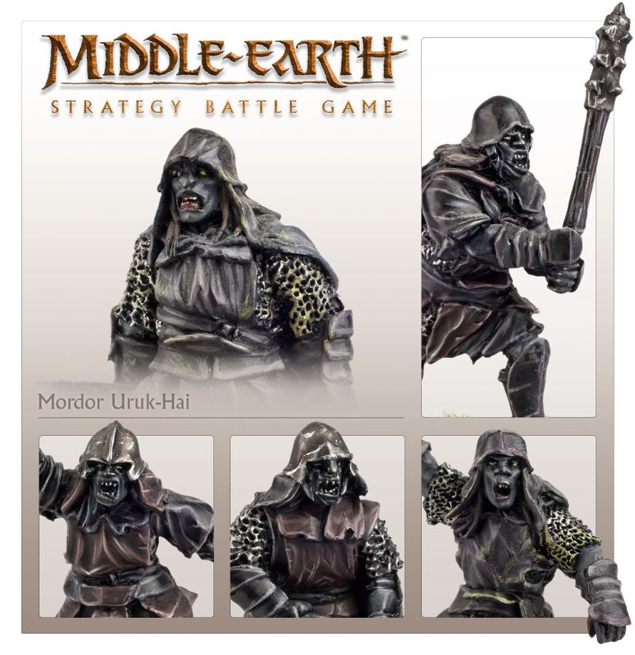 The Lord Of The Rings Mordor Uruk-Hai