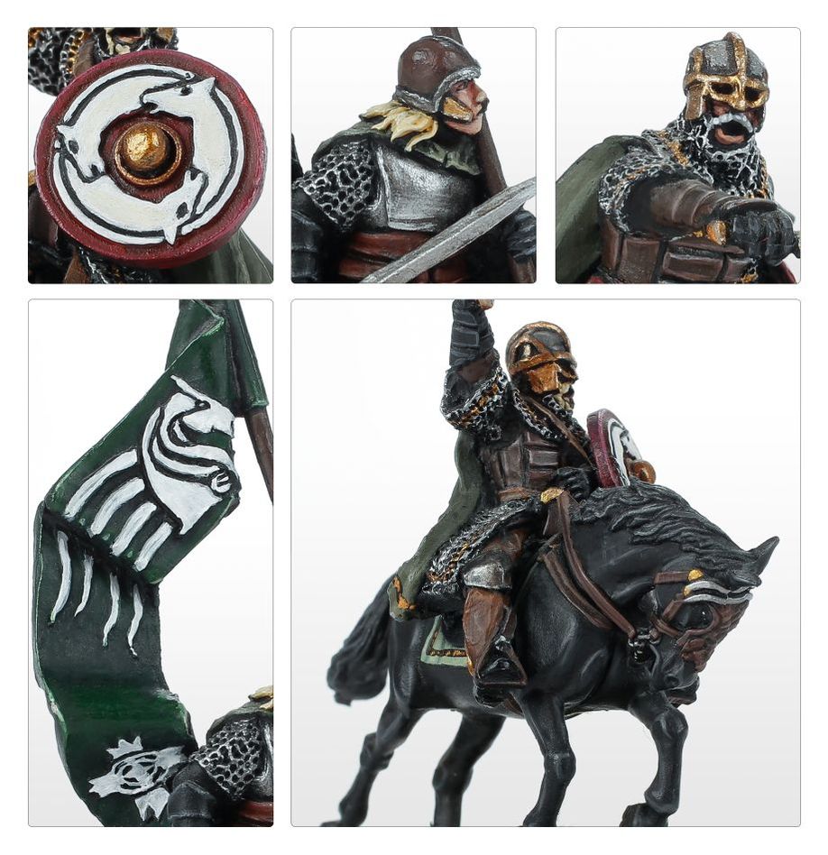 The Lord Of The Rings Mounted Rohan Command