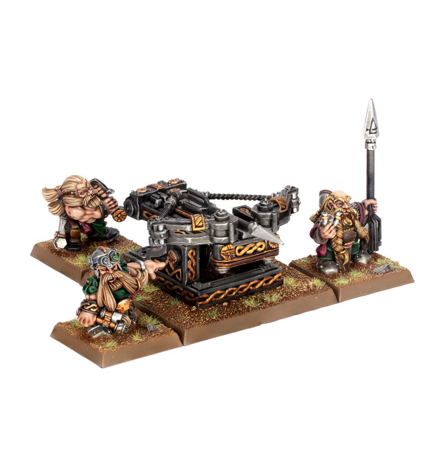 Warhammer The Old World Dwarfen Mountain Holds Bolt Thrower