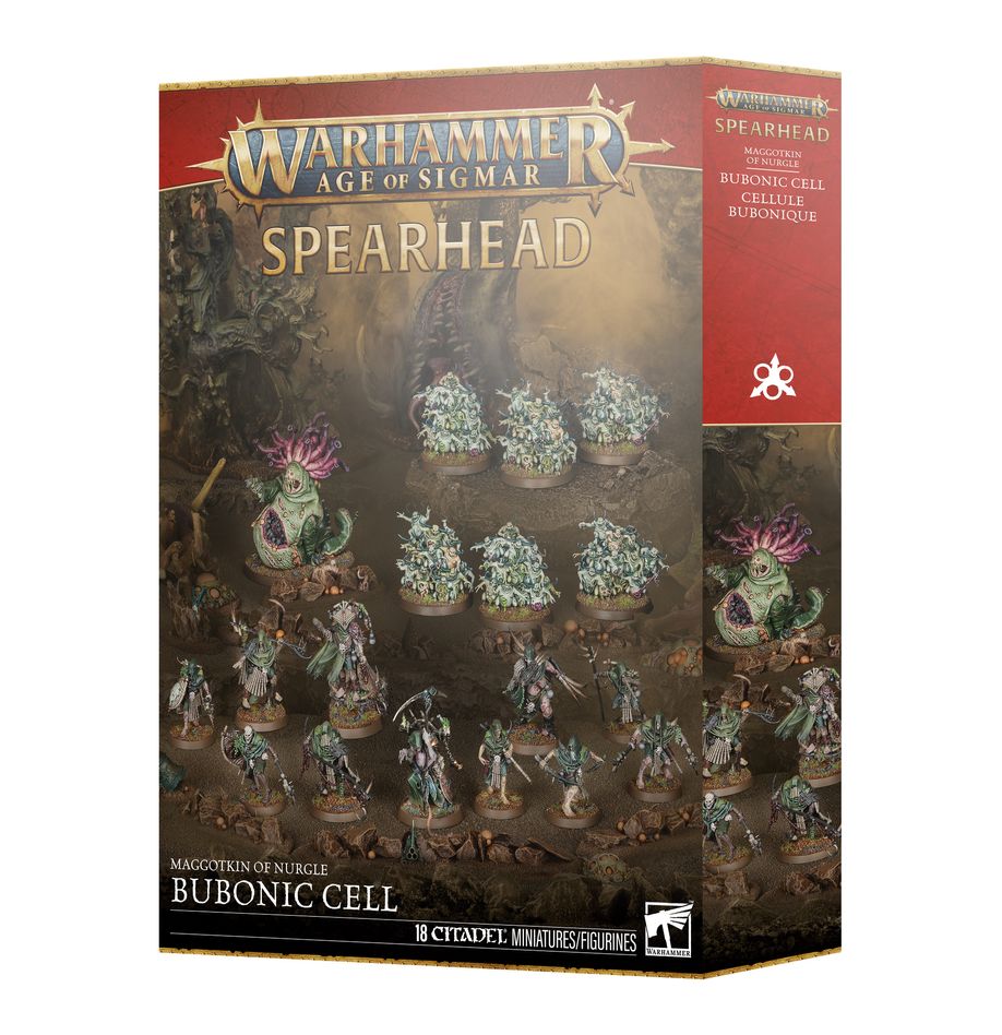 Spearhead Maggotkin of Nurgle Bubonic Cell