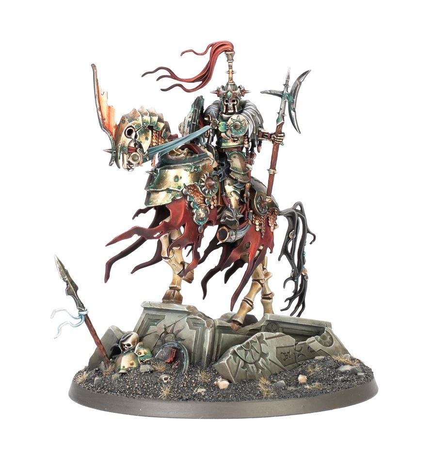 Soulblight Gravelords Wight King/Lord On Skeleton Steed