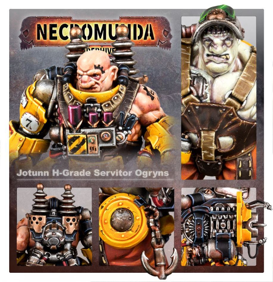 Necromunda Jotunn H-Grade Industrial Servitor Ogryns