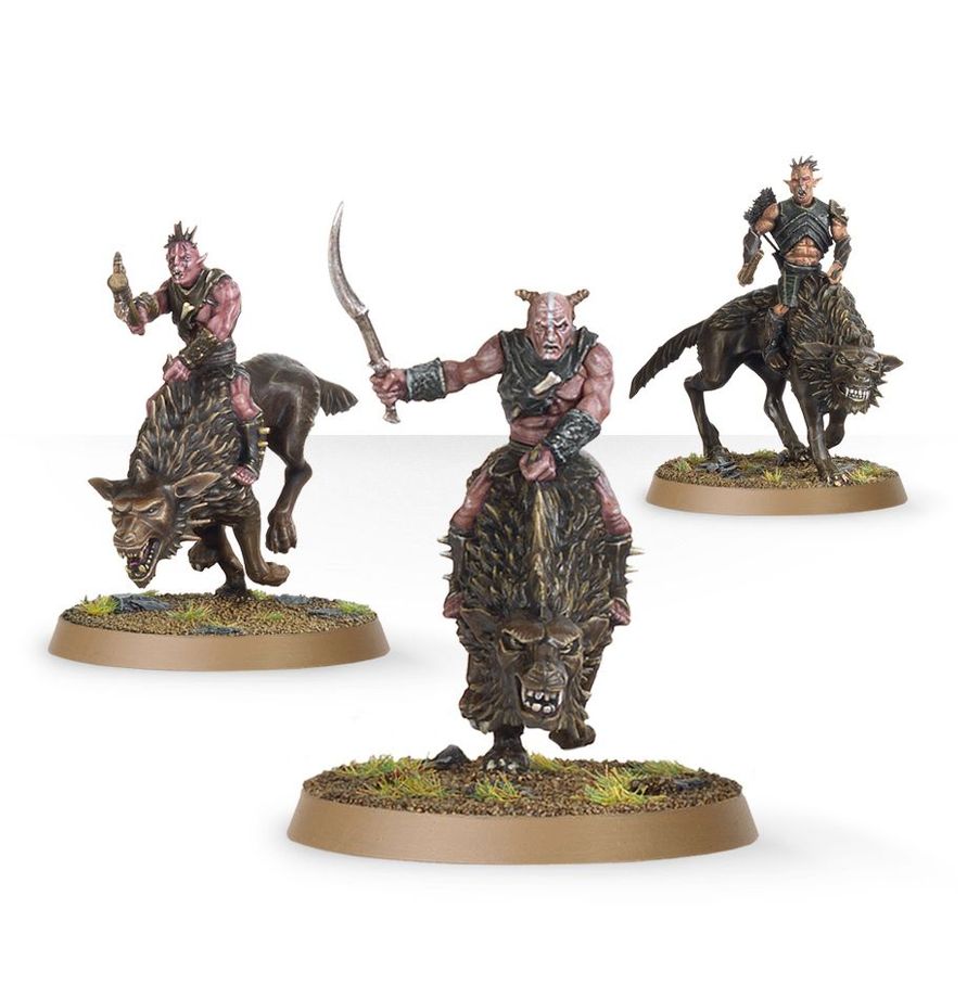 The Lord Of The Rings Hunter Orcs On Fell Wargs