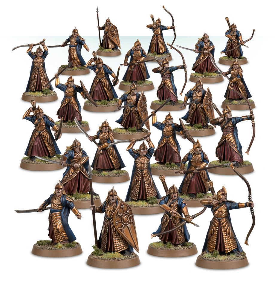 The Lord Of The Rings Galadhrim Warriors