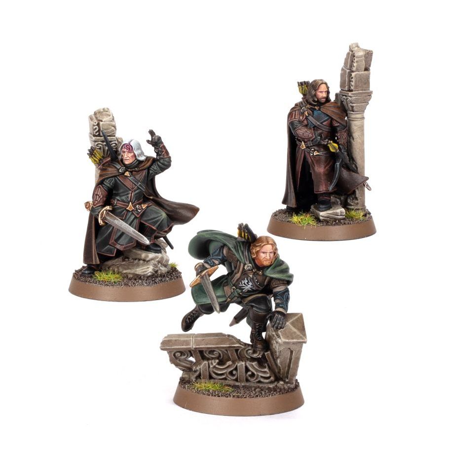 The Lord Of The Rings Faramir, Madril And Damrod, Rangers Of Ithilien