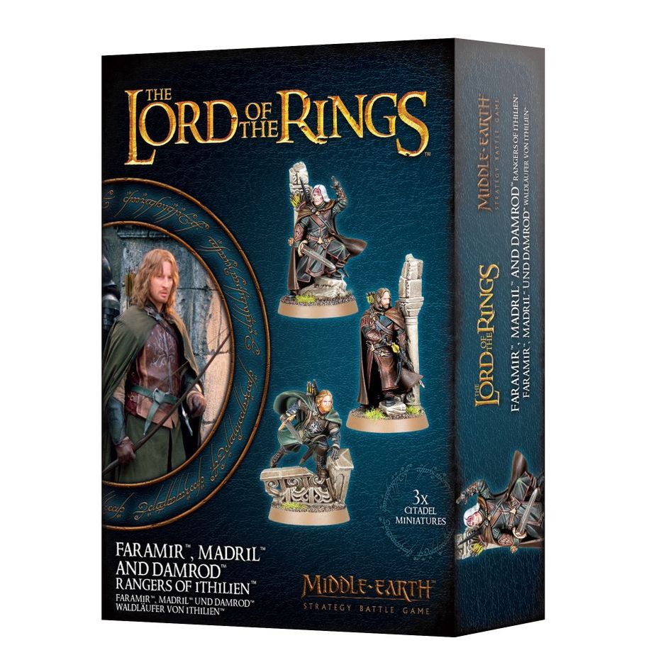 The Lord Of The Rings Faramir, Madril And Damrod, Rangers Of Ithilien