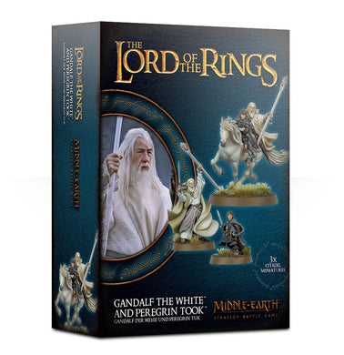 The Lord Of The Rings Gandalf the White & Peregrin Took