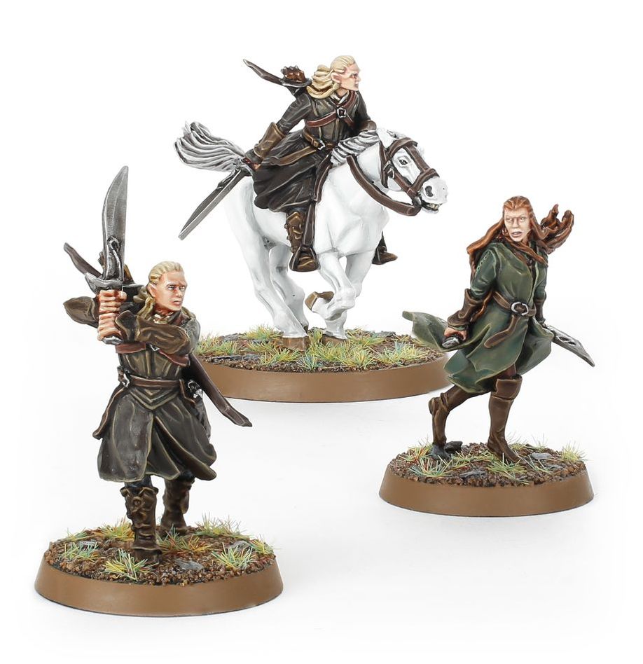 The Lord Of The Rings Legolas Greenleaf And Tauriel Mirkwood Hunters