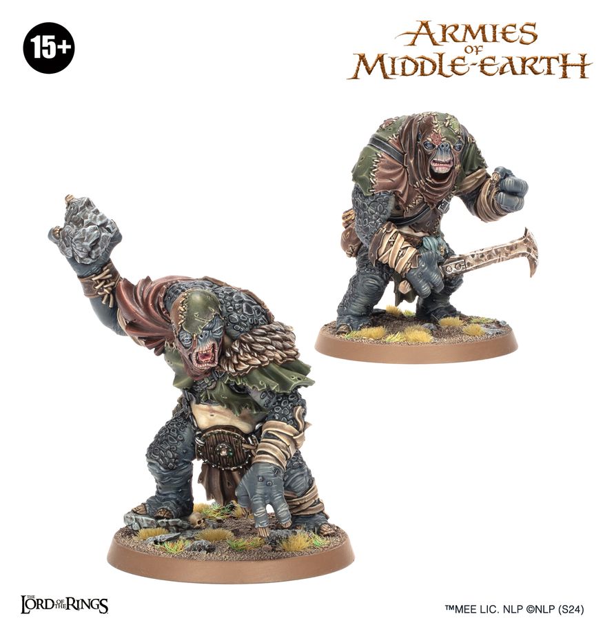 The Lord Of The Rings Hill Trolls Of Angmar