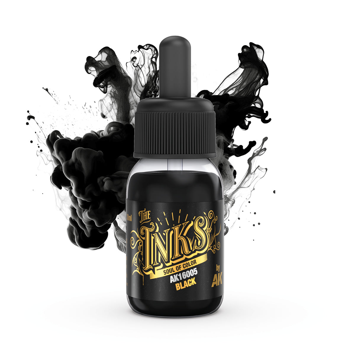 AK Interactive Inks - Black 30ml