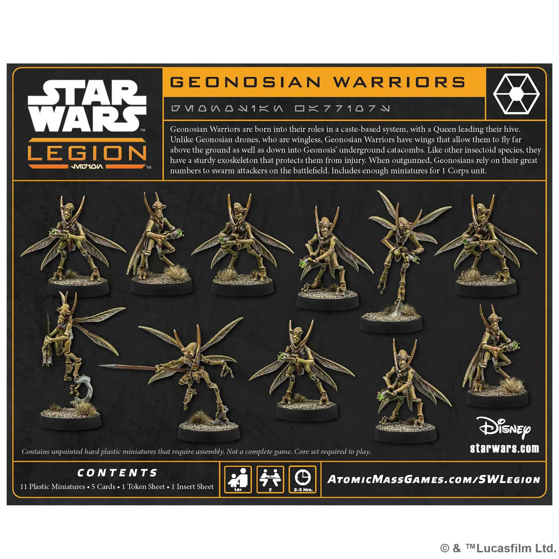 Star Wars Legion: Geonosian Warriors Expansion