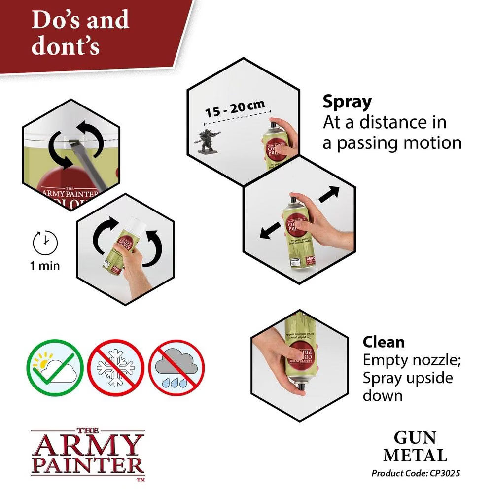 The Army Painter Colour Primer Spray - Uniform Grey