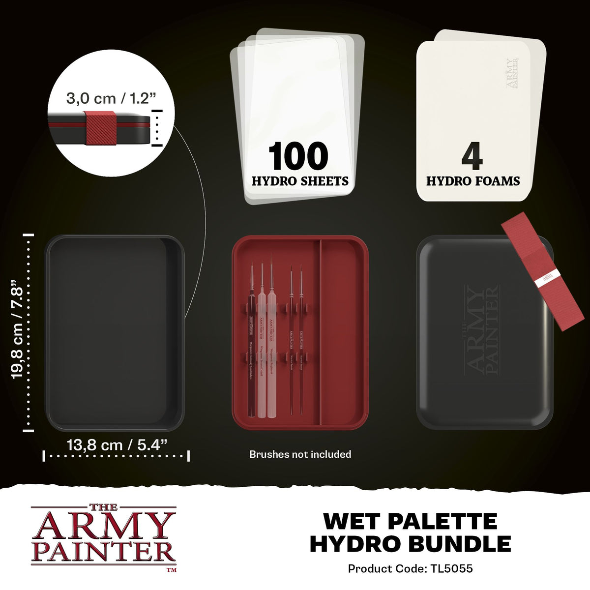 The Army Painter Wet Palette Hydro Bundle