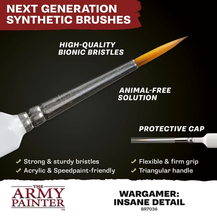 Wargamer Brush: Insane Detail
