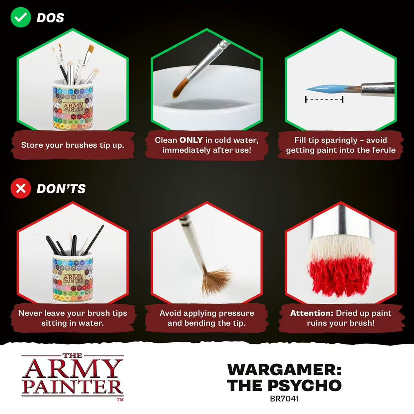 Wargamer Brush: The Psycho