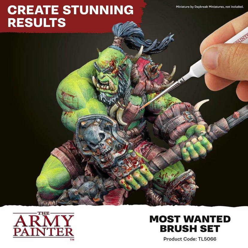 The Army Painter Most Wanted Brush Set