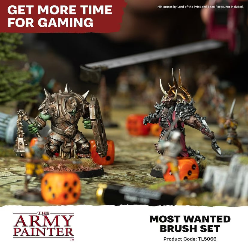 The Army Painter Most Wanted Brush Set
