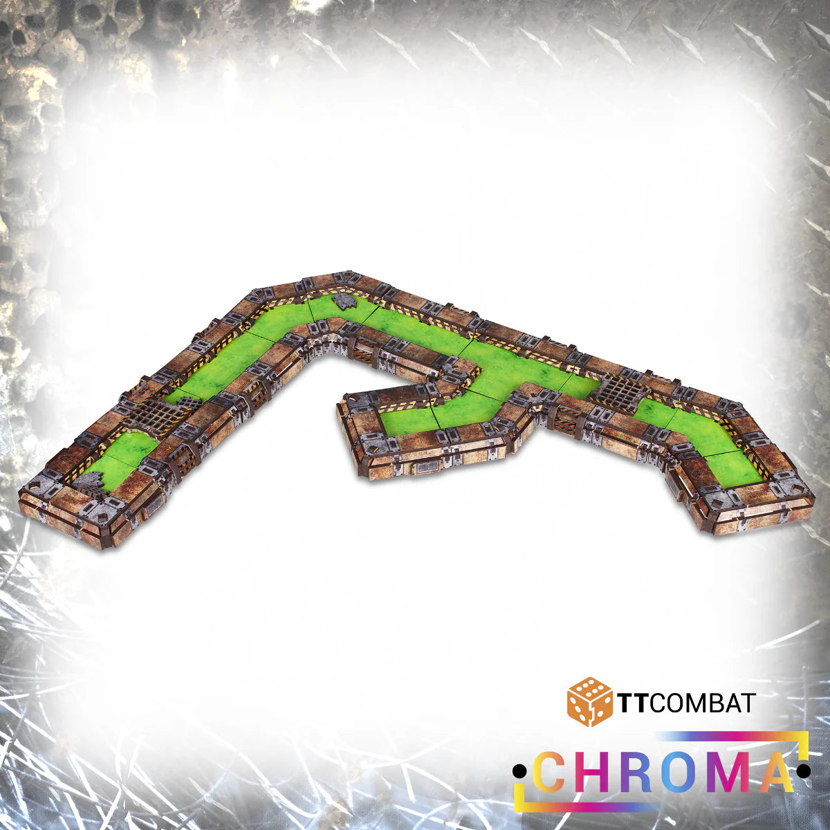 TTCombat Chroma Terrain - Acid Channel