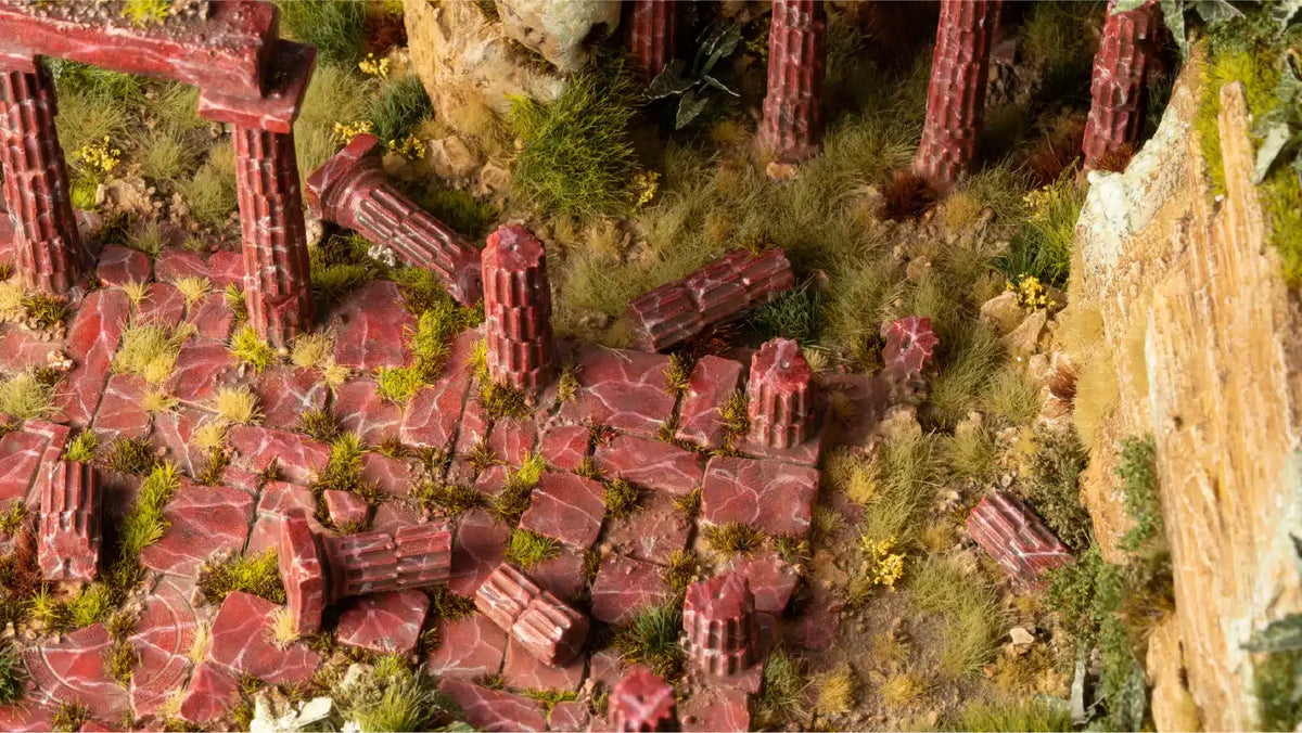 Gamers Grass Basing Bits Ancient Columns
