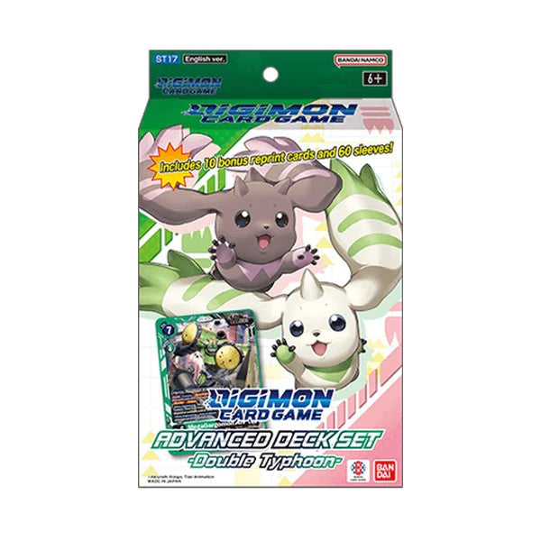 Digimon Card Game Advanced Deck Set - Double Typhoon ST17