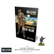 Load image into Gallery viewer, Bolt Action Campaign Case Blue Supplement And Black Feathers, White Hell Special Figure