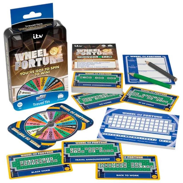 Wheel of Fortune - Travel Tin