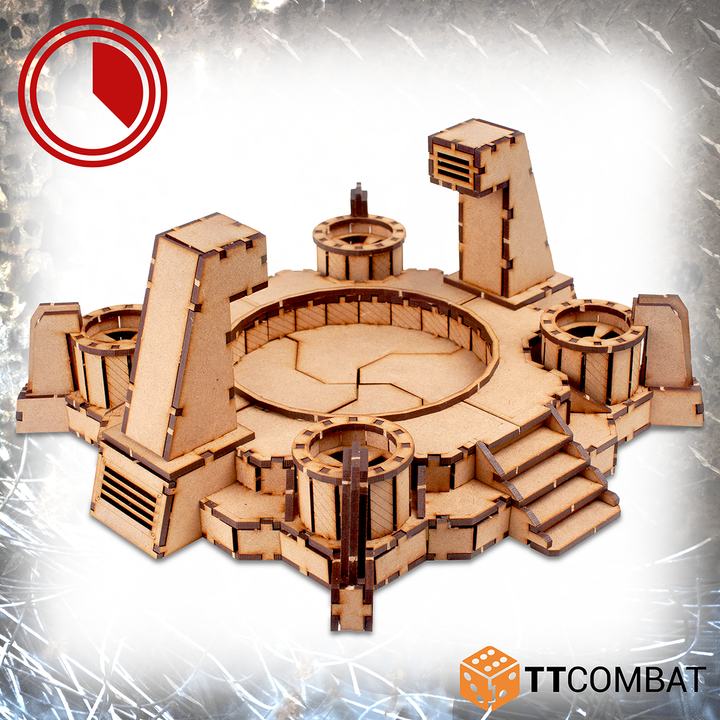 TTCombat Tabletop Scenics - Sci-fi Gothic Bolstered Factory