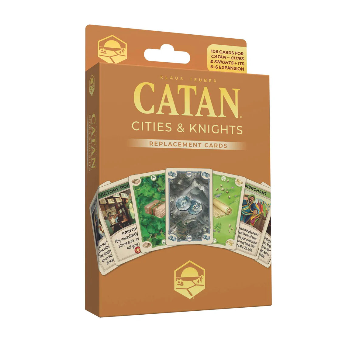 Catan 6th Edition (2025) Cities & Knights Replacement Cards