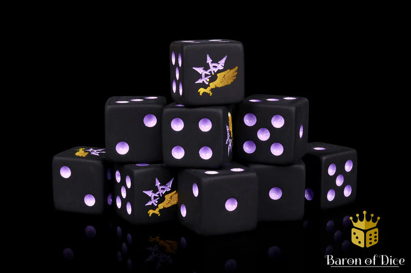 Baron Of Dice Children Of Chaos Dice Square Corner 16mm Dice