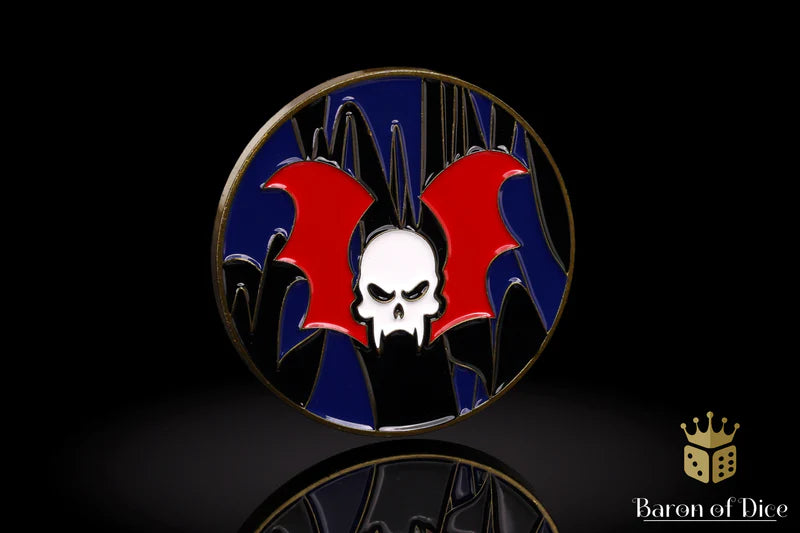 Baron Of Dice 40mm Objective Coin Claws of Midnight