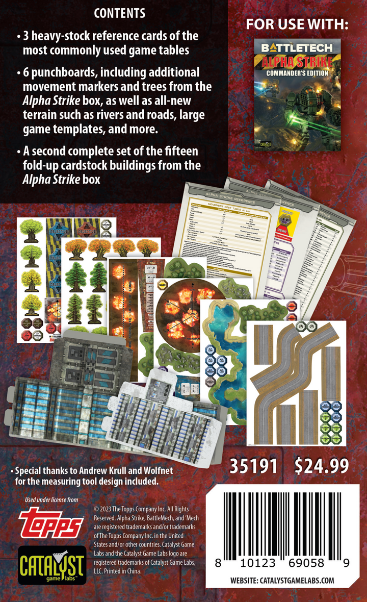 BattleTech Counters Pack Alpha Strike