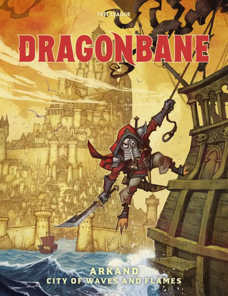 Dragonbane RPG Arkand City of Waves and Flames