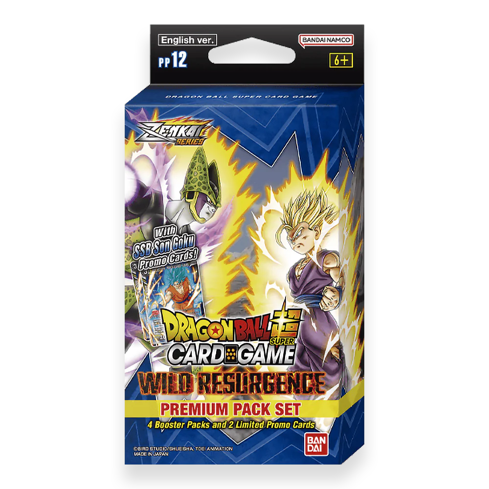 Dragon Ball Super Card Game Wild Resurgence Premium Pack (PP12)
